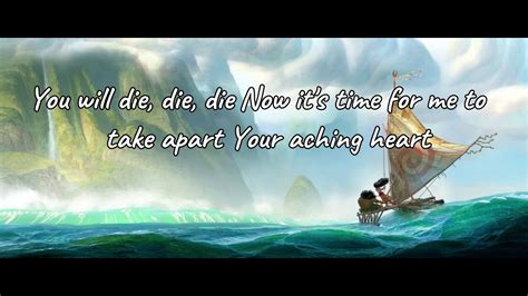 Free Moana Disney Songs Lyrics Svg Png Eps Dxf File