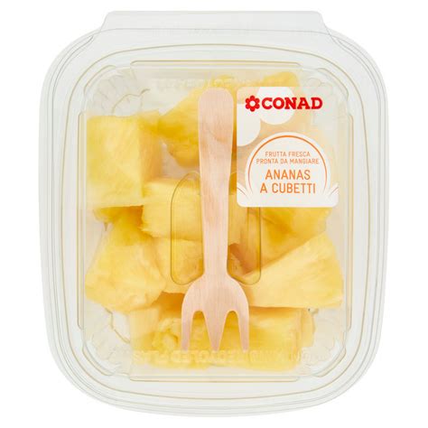 Ananas A Cubetti G Conad In Vendita Online Conad