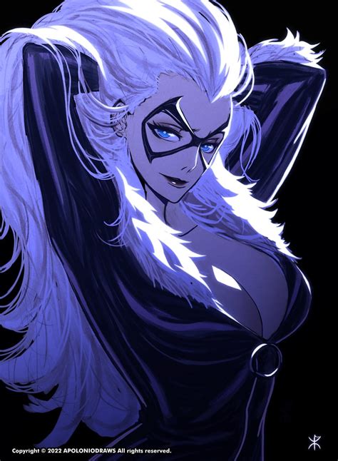 Black Cat And Felicia Hardy Marvel And More Drawn By Apoloniodraws