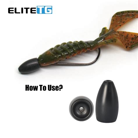 Elite Tg Pcs Oz Oz Matt Black Tungsten Sinker Weight Bullet