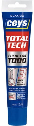 Pegamento Ceys TOTAL TECH color blanco de 290g no tóxico MercadoLibre