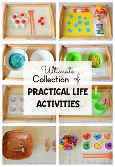 73 Practical Life Activities ideas | practical life activities ...