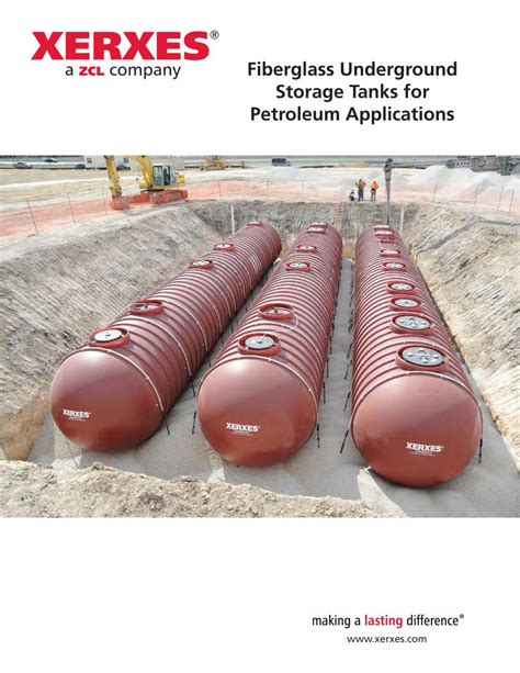 PDF Fiberglass Underground Storage Tanks For Petroleum