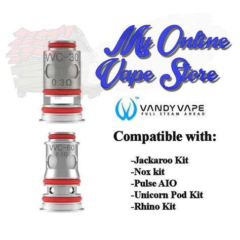 Vandy Vape Vvc Coils 03 Ω Per Coil My Online Vape Store