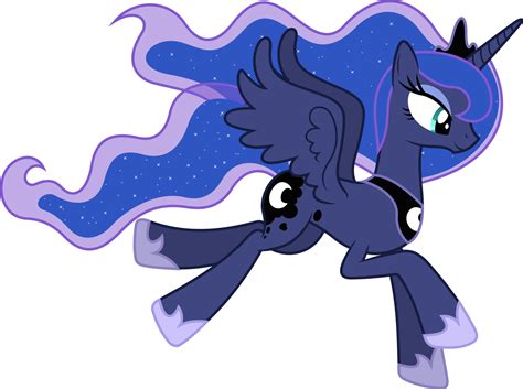 Princess Luna Flying By 90sigma On Deviantart