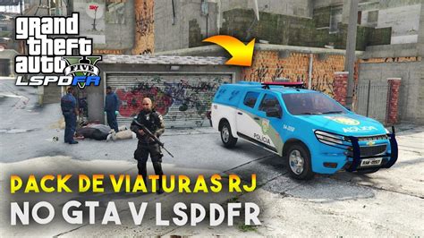 Como INSTALAR PACK DE VIATURAS Do RIO DE JANEIRO No GTA V YouTube