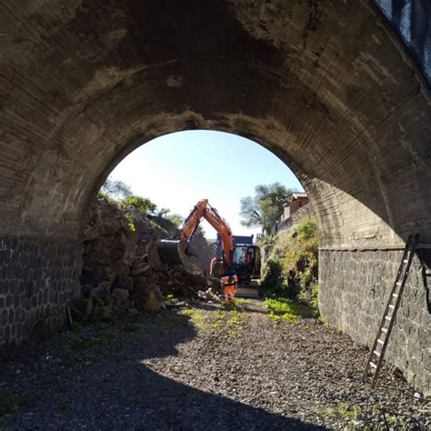 Ferrovie It Lavori Spediti Per Il Ripristino Della Linea Alcantara