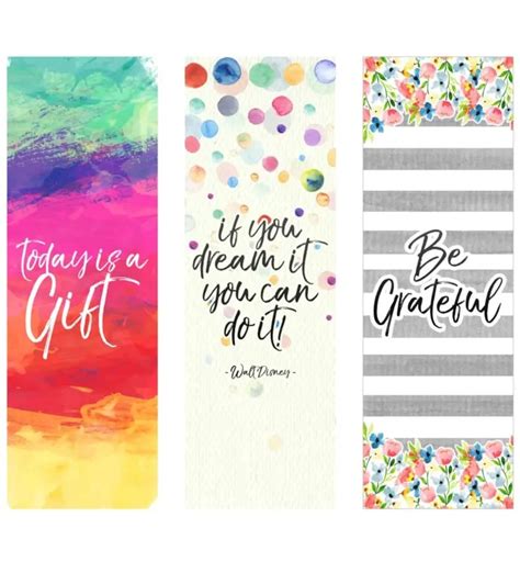 Free Printable Bookmarks 12 Designs Cutesy Crafts