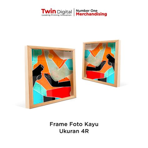 Jual Bingkai Minimalis Frame Foto Kayu Jati Belanda R Pigura X