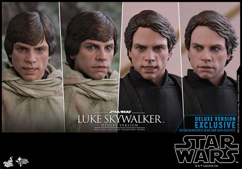 Hot Toys MMS Star Wars ROTJ Luke Skywalker Deluxe Hot Toys Complete Checklist
