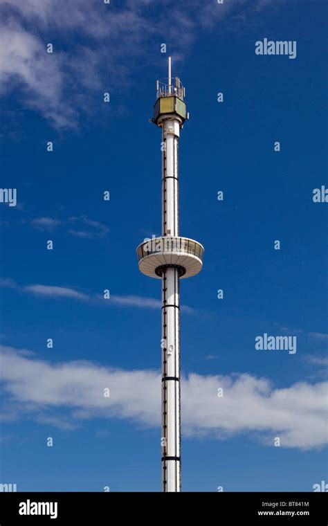 Sky Tower Rhyl North Wales Stock Photo - Alamy