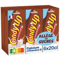 Lait Chocolat Vitamine D Et Calcium Candia Le Pack De Briques De