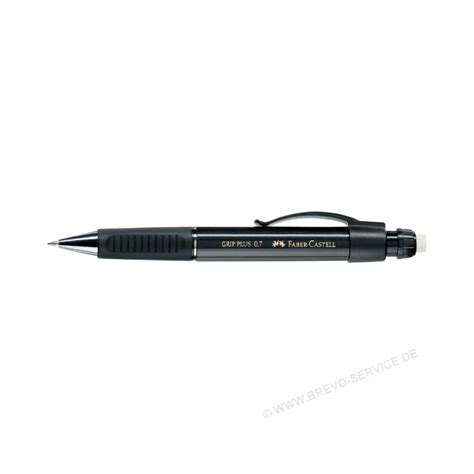 Faber Castell Druckbleistift Grip Plus Mm Metallic Schwarz Brev