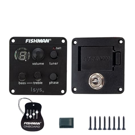 Fishman Isys Acoustic Guitar Pickup Piezo Onboard Preamps Eq Tuner