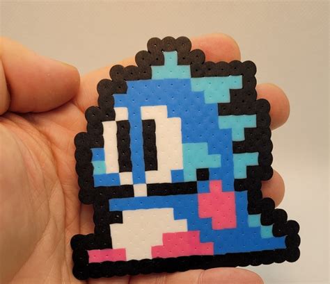 Bubble Bobble Perler Nes Retro Arcade Video Game Video Etsy