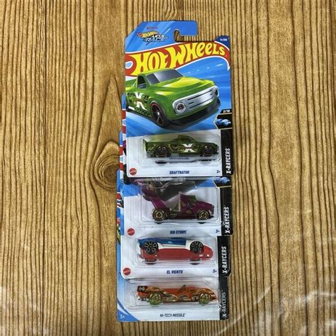 Mattel Toys Hot Wheels Rig Storm Rth Treasure Hunt With X Raycers