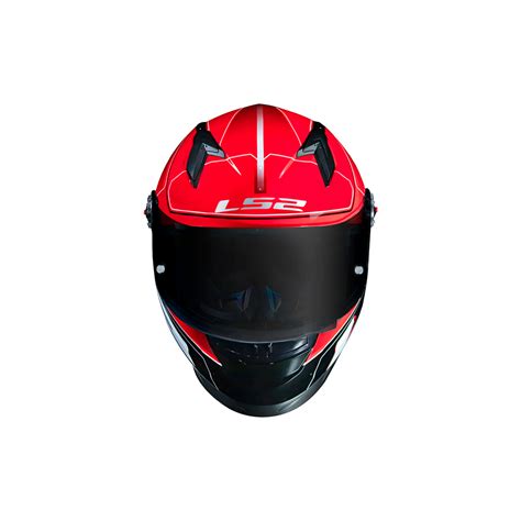 Capacete LS2 FF358 Ultra Preto E Vermelho SBS Motos