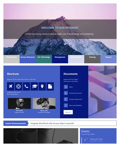 The Best SharePoint Site Designs