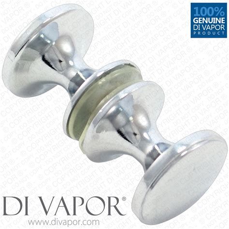 Di Vapor (R) Shower Door Knobs | Chrome Finish replacement Shower knob ...