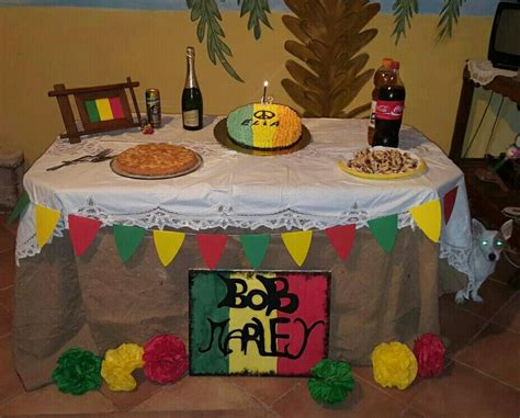 Bob Marley Theme Party Birthday Party Themes 1st Birthday Bday Bob