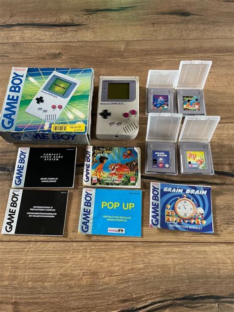 Nintendo Gameboy Classic No Reserve Console With Games Catawiki