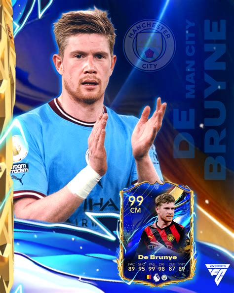 TOTY EAFC 24 KDB (Card by Gamingfriedo25) : r/fifacardcreators