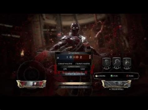 Mortal Kombat Skarlet Red Kold War Vs Noob Saibot Kombat League