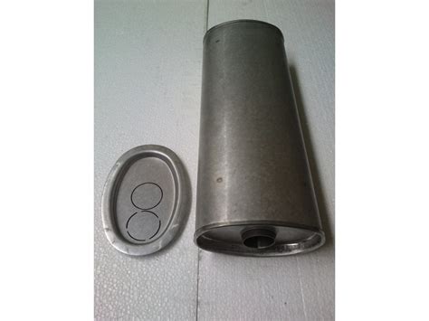 Глушитель универсальный плоский D.736/50 : цена, glushitel.zp.ua