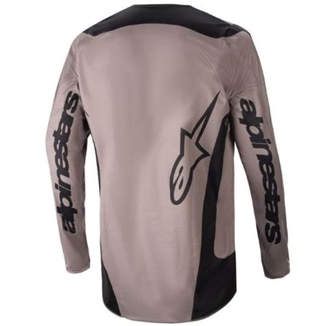 CAMISETA ALPINESTARS FLUID LURV NEGRO BARRO