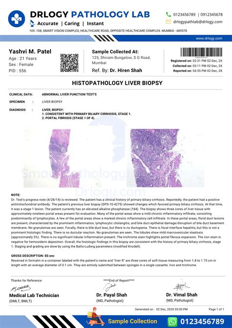 Liver Biopsy Test - Drlogy