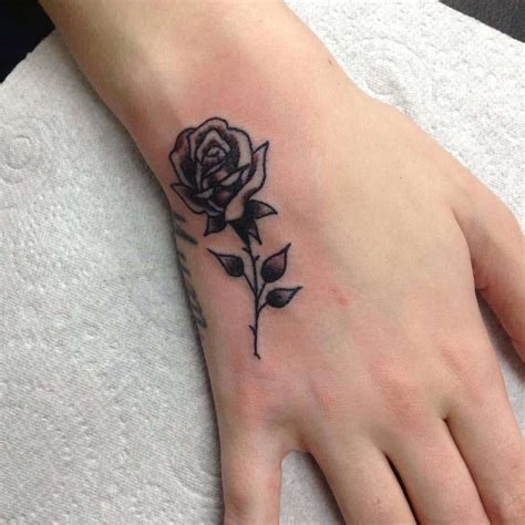 Hand Rose Tattoo Ideas Design Talk