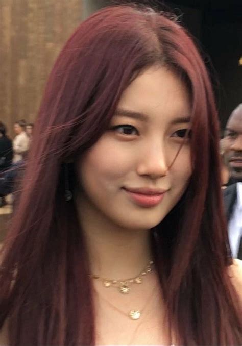 Bae Suzy In 2022 Pretty Hair Color Ginger Hair Color Asian Red Hair