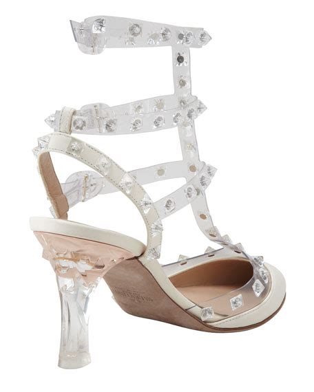 Valentino Naked Rockstud Slingback