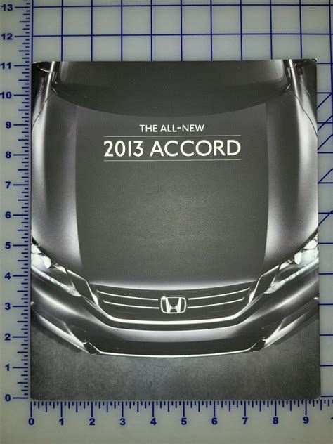 2013 Honda Accord Brochure Ebay