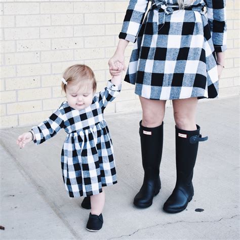 Mommy And Me Dresses Fall Matching Clothes For Mommy And Daughter