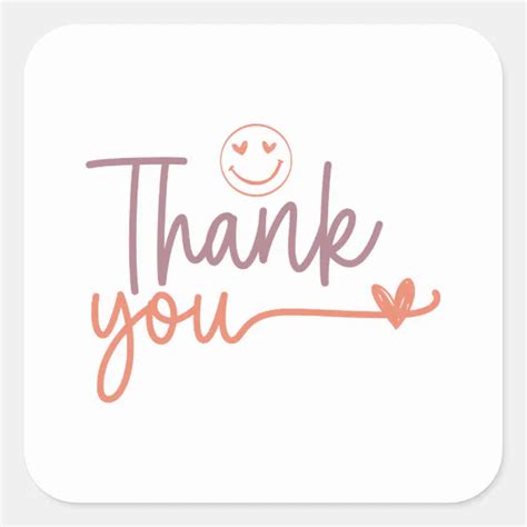 Small Business Thank You Stickers | Zazzle