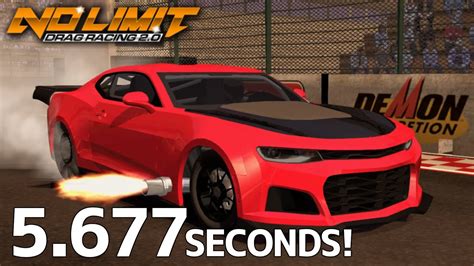 5 6 Seconds Turbo ZL1 Fastest Camaro ZL1 Tune No Limit Drag Racing