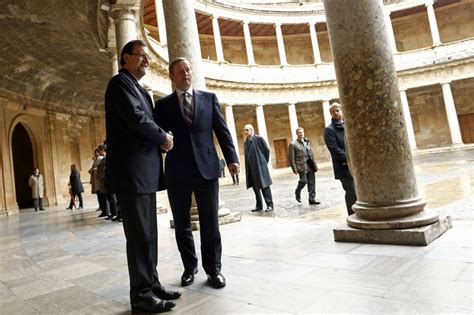 28 04 2013 Granada España El Presidente del Gobierno Mariano Rajoy