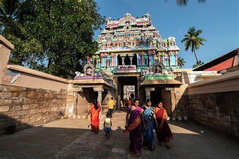 Trichy Temple Colors Photograph by Balaji Srinivasan