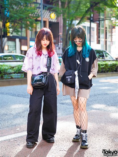 Harajuku Teen Streetwear Styles w/ Colorful Hair, Another Youth, FU•XU ...