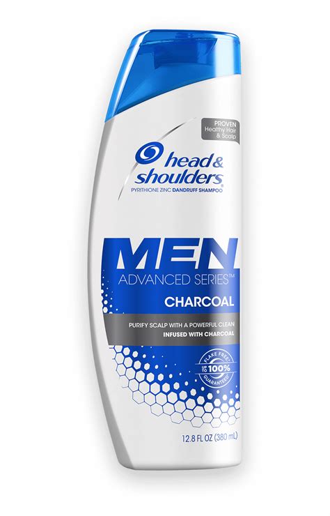 Charcoal Dandruff Shampoo For Men Head Shoulders