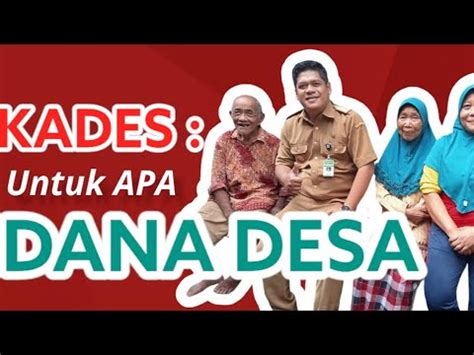 Manfaat Dana Desa Untuk Masyarakat Desa Lumajang Watumalang