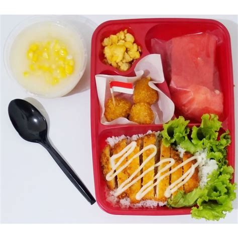 Jual Nasi Box Paket Makan Siang Anak Katering Harian Daily Kids