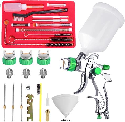 Automotive Paint Spray Paint Gun Hvlp Spray Gun Kit With