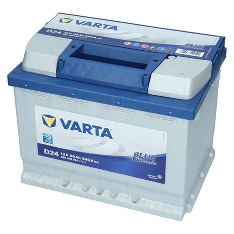 Varta D24 12V 60Ah 540A EN Autobatterie Blue Dynamic PKW Batterie NEU