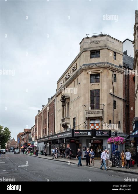 New Theatre Oxford, George Street Stock Photo - Alamy