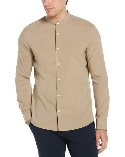 Natural Perry Ellis Shirts For Men Lyst