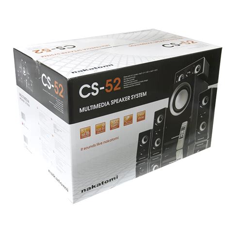 Акустическая система 5.1 Nakatomi CS-52 BLACK
