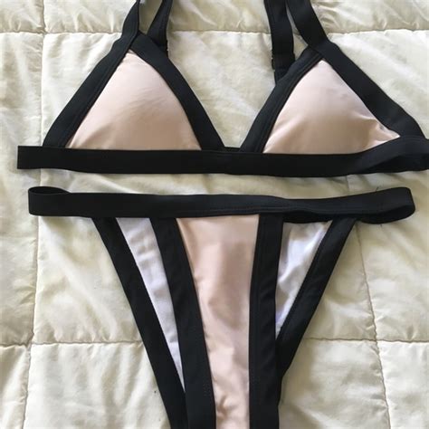 Swim Nwt Colorblock Bikini Set Poshmark