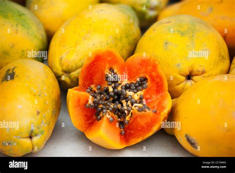 Papaya, Kauai, Hawaii, USA Stock Photo - Alamy